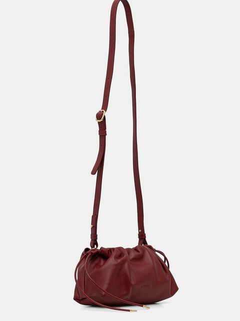 Marella torebka skórzana kolor czerwony 2523519037200