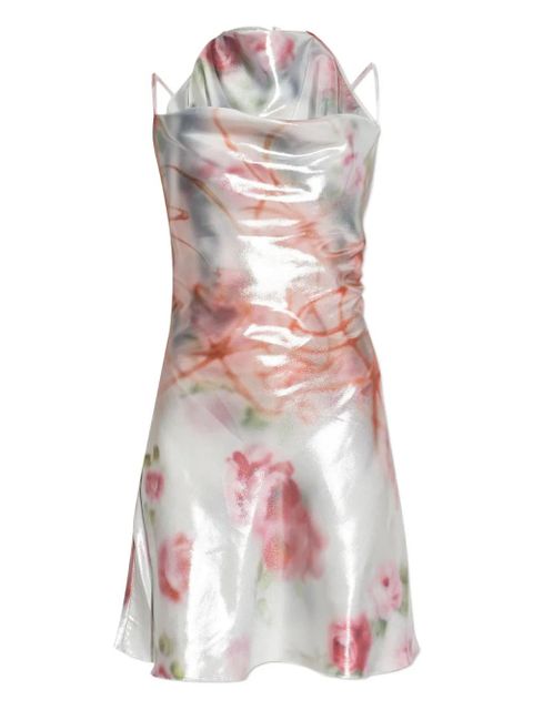 Diesel D-Ebra floral mini dress - White - zdjęcie produktu nr 1