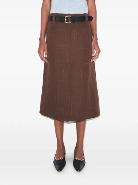 Tory Burch wool skirt - Brown