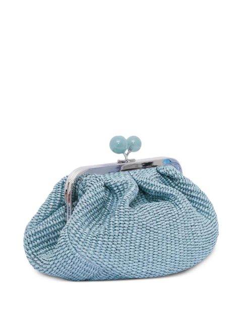 Weekend Max Mara Pasticcino woven shoulder bag - Blue - zdjęcie produktu nr 2