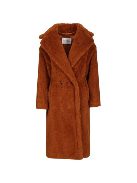 Max Mara Teddy Bear Icon double-breasted coat - Brown - zdjęcie produktu nr 1