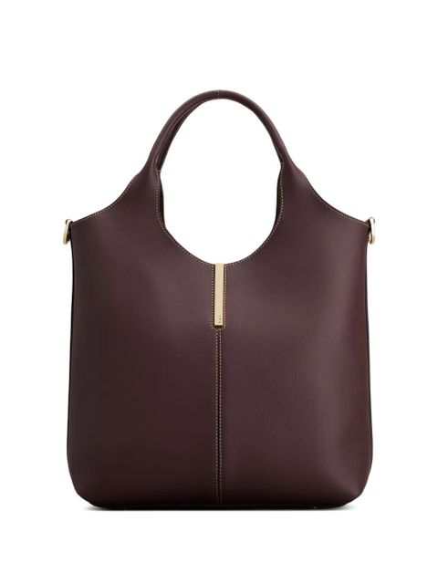 Tod's leather tote bag - Brown - zdjęcie produktu nr 1