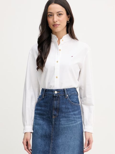 Tommy Hilfiger koszula damska bawełniana - zdjęcie produktu nr 1