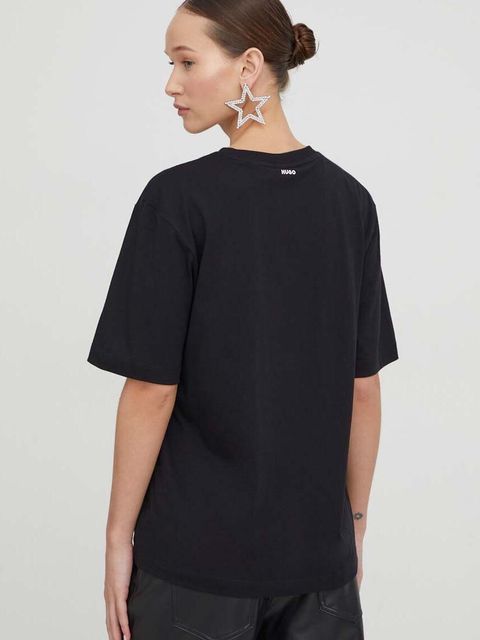 HUGO t-shirt bawełniany Dashire_4