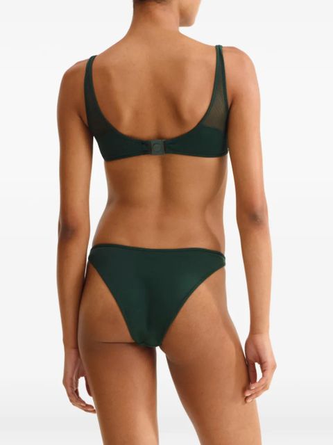 ERES Crescendo bikini top - Green