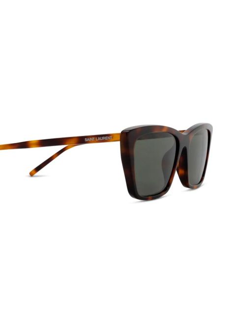 Saint Laurent Eyewear Mica Thin sunglasses - Brown