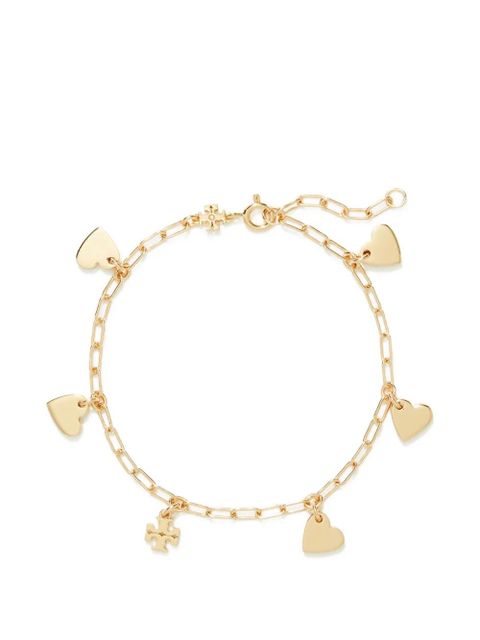 Tory Burch cURIOSITY heart-charm bracelet - Gold - zdjęcie produktu nr 1