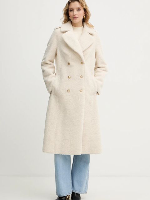 Guess płaszcz LAILA kolor beżowy W5BL62 W4190