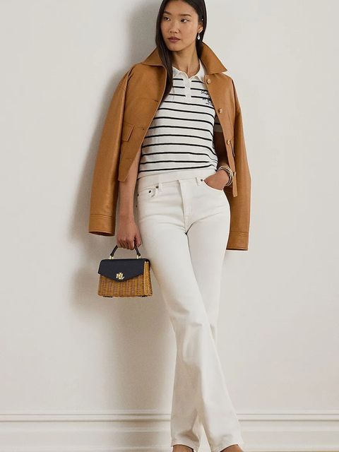 Lauren Ralph Lauren polo damski kolor biały 200P03506