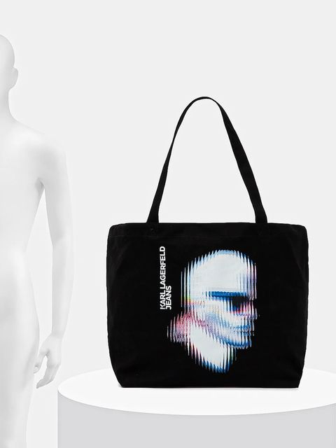 Karl Lagerfeld Jeans torba kolor czarny B1W50081