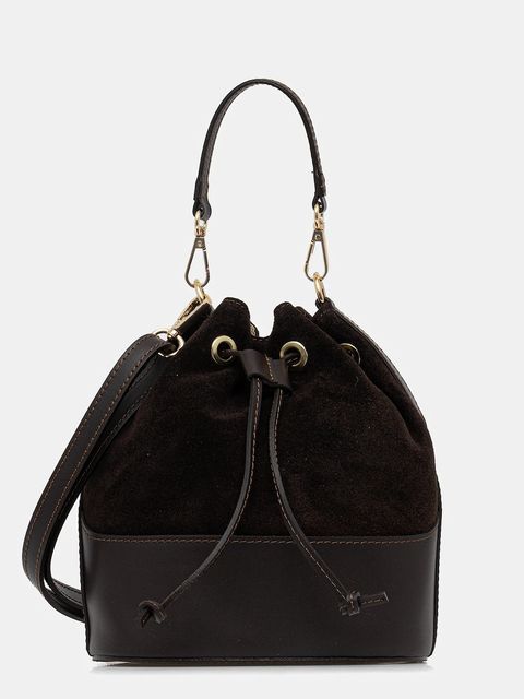 Answear.LAB torebka skórzana kolor brązowy - zdjęcie produktu nr 1