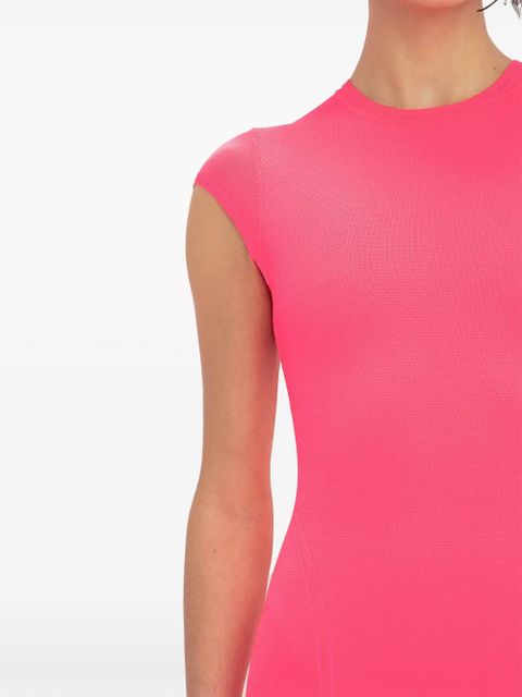 Victoria Beckham VB Body knitted minidress - Pink