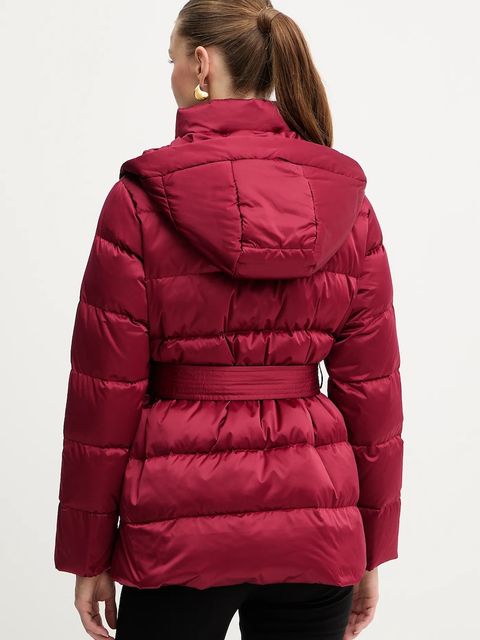 Liu Jo kurtka puchowa kolor bordowy zimowa MF5010 T017A - zdjęcie produktu nr 2