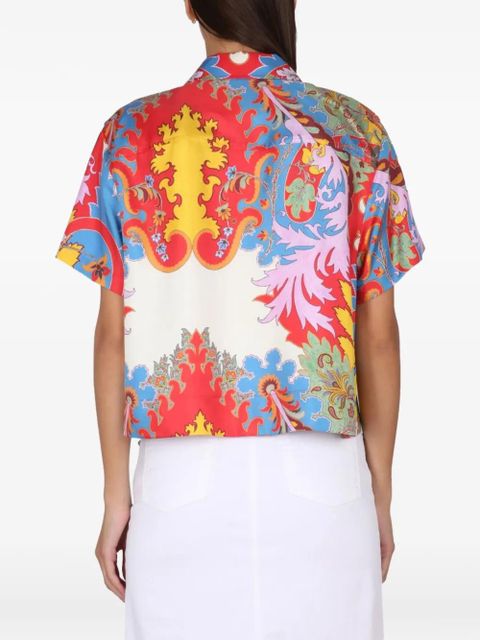 ETRO floral-print shirt - White