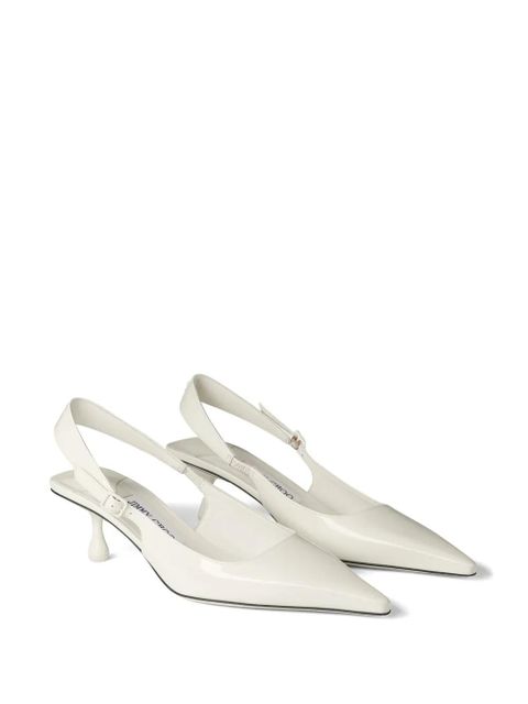 Jimmy Choo 50mm Amel pumps - White - zdjęcie produktu nr 2
