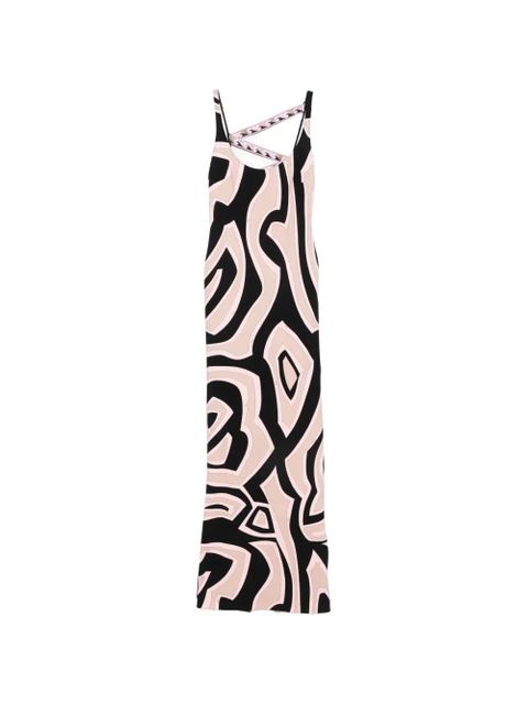 PUCCI scoop-neck maxi dress - Black - zdjęcie produktu nr 1