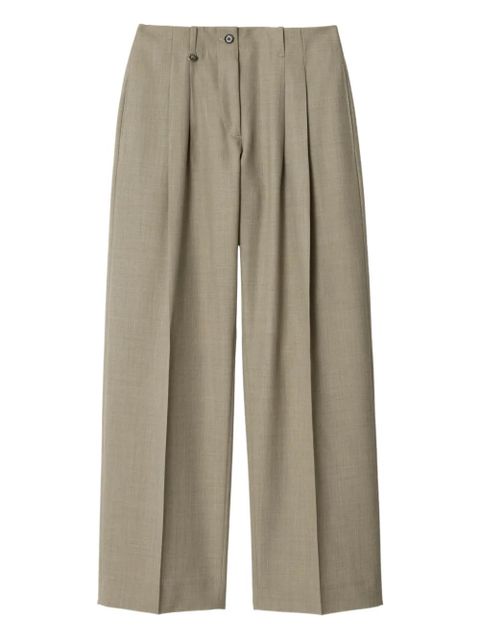Burberry wool tailored trousers - Green - zdjęcie produktu nr 1
