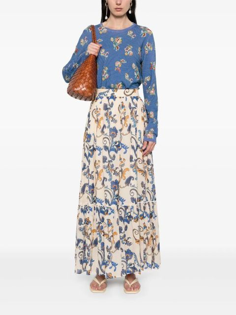 ETRO paisley-print maxi skirt - Neutrals - zdjęcie produktu nr 2