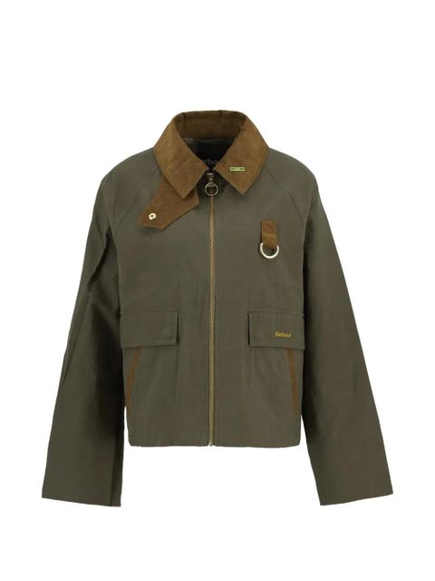 Barbour corduroy-collar jacket - Green - zdjęcie produktu nr 1