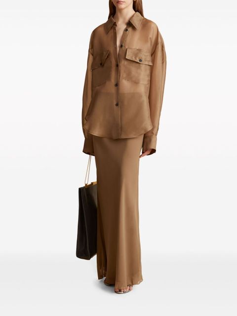 KHAITE Mahmet shirt - Neutrals - zdjęcie produktu nr 2