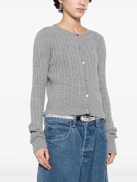 Blumarine buttoned cardigan - Grey