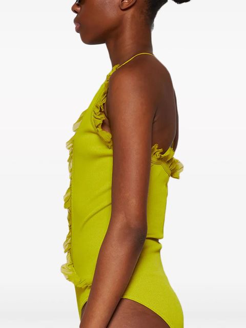 Christopher Esber Carina bodysuit - Green