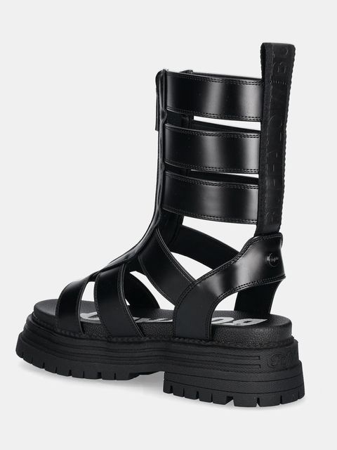 Buffalo sandały Lennox Zeus damskie kolor czarny 1602276-BLK