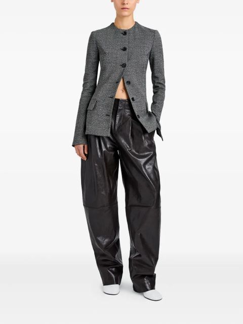 Proenza Schouler Annemarie button-fastening jacket - Grey - zdjęcie produktu nr 2
