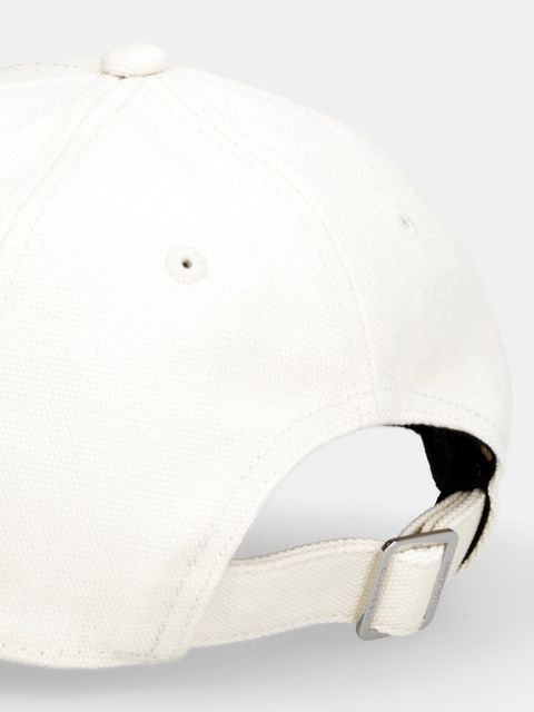 Weekend Max Mara czapka z daszkiem bawełniana AGUFO kolor beżowy 2615571044600