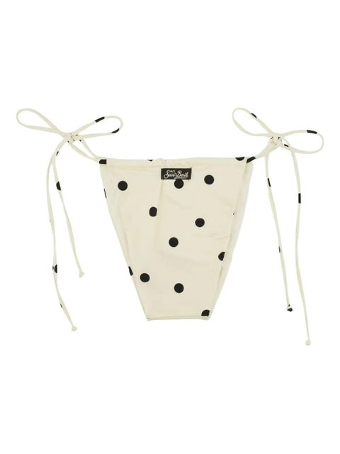 MC2 Saint Barth polka-dot bikini bottoms - Neutrals - zdjęcie produktu nr 2