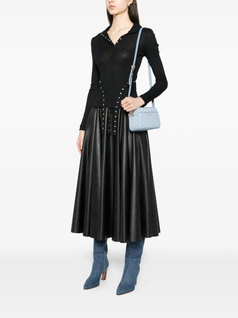 Michael Kors small Jet Set crossbody bag - Blue - zdjęcie produktu nr 2