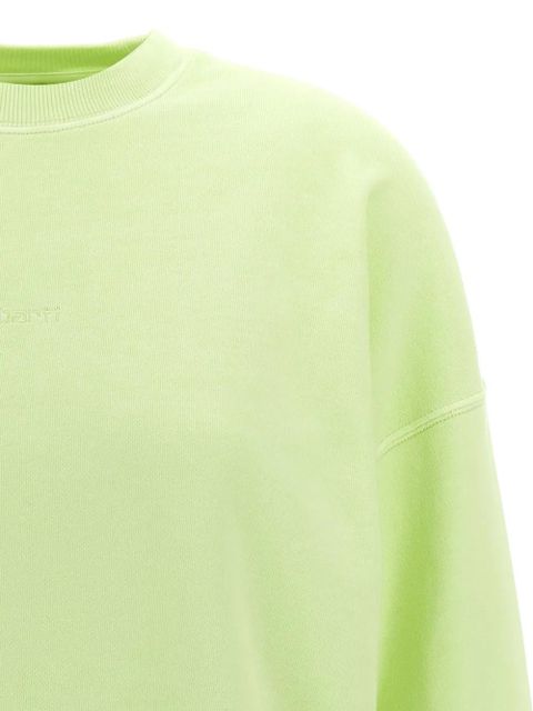 Carhartt WIP logo-embroidered sweatshirt - Green