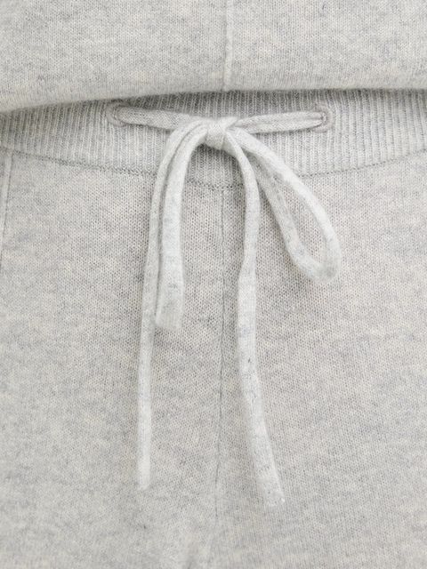 BOSS spodnie dresowe kaszmirowe kolor szary 50547858