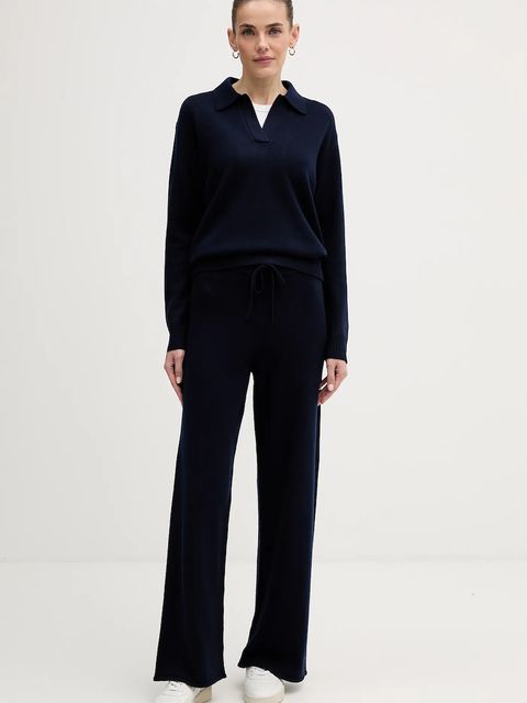 MC2 Saint Barth sweter wełniany damski kolor granatowy EZE0003 - zdjęcie produktu nr 2