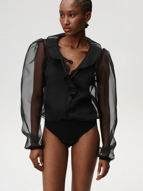 Undress Code body z dodatkiem jedwabiu Thong - zdjęcie produktu nr 2