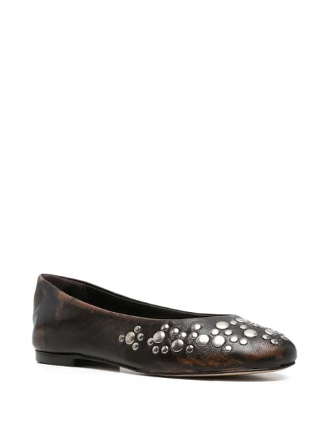 Gimaguas studded ballet flats - Brown - zdjęcie produktu nr 2