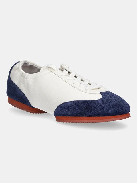 Polo Ralph Lauren sneakersy skórzane Swn Ballerina damskie kolor biały 804972893004 - zdjęcie produktu nr 1