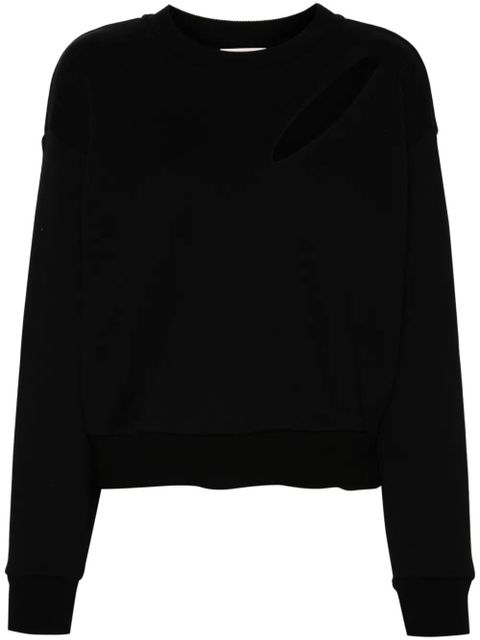 Alexander McQueen logo-embroidered sweatshirt - Black - zdjęcie produktu nr 1