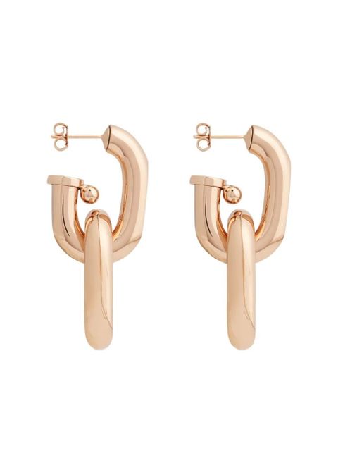 Rabanne Double XL Link earrings - Gold