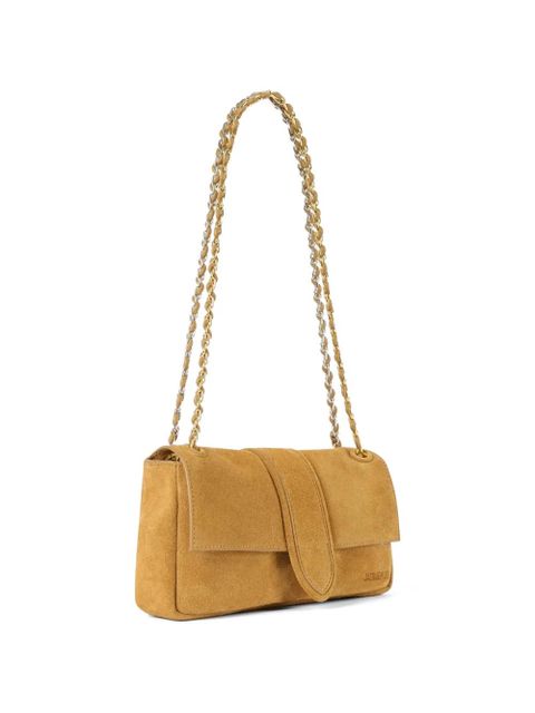 Jacquemus Bambino leather shoulder bag - Neutrals