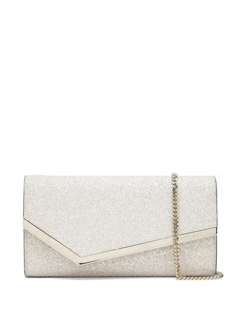 Jimmy Choo Emmie clutch bag - Silver - zdjęcie produktu nr 1
