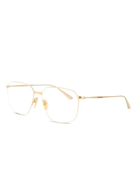Balenciaga Eyewear square-frame glasses - Gold - zdjęcie produktu nr 2