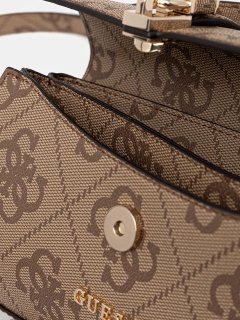 Guess torebka QUEENSLAND kolor beżowy HWOS96 55200