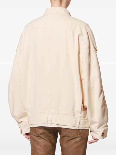 ISABEL MARANT x Isalya buckle pocket jacket - Neutrals