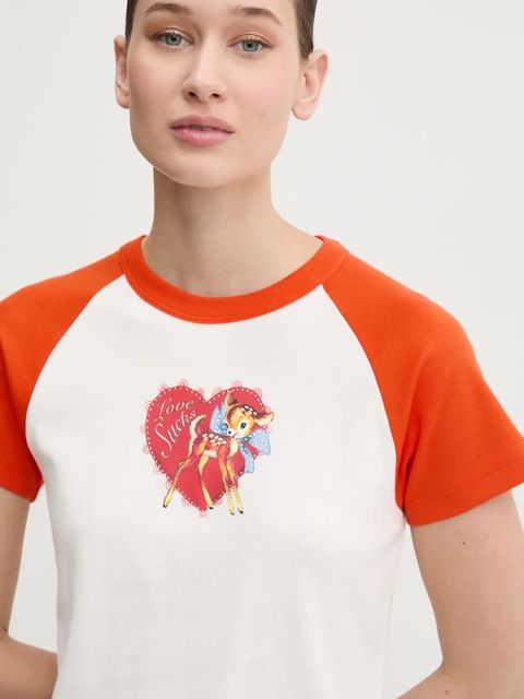 HUGO Blue t-shirt bawełniany - zdjęcie produktu nr 1