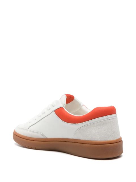 Lauren Ralph Lauren embossed-logo sneakers - White