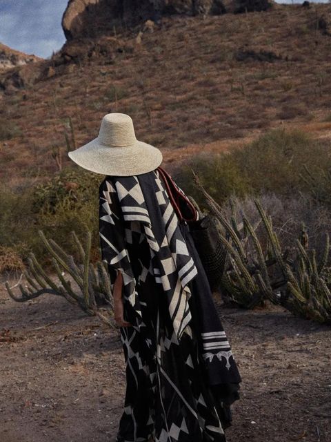 Johanna Ortiz Secret Garden geometric maxi dress - Black