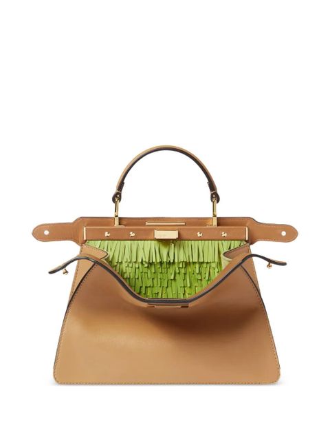 FENDI small Peekaboo ISeeU tote bag - Neutrals