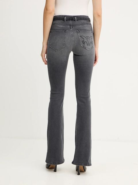 Pinko jeansy damskie high waist 100166 A2S2
