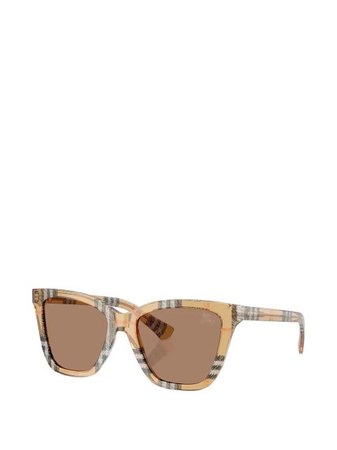 Burberry Eyewear check-pattern sunglasses - Neutrals - zdjęcie produktu nr 2